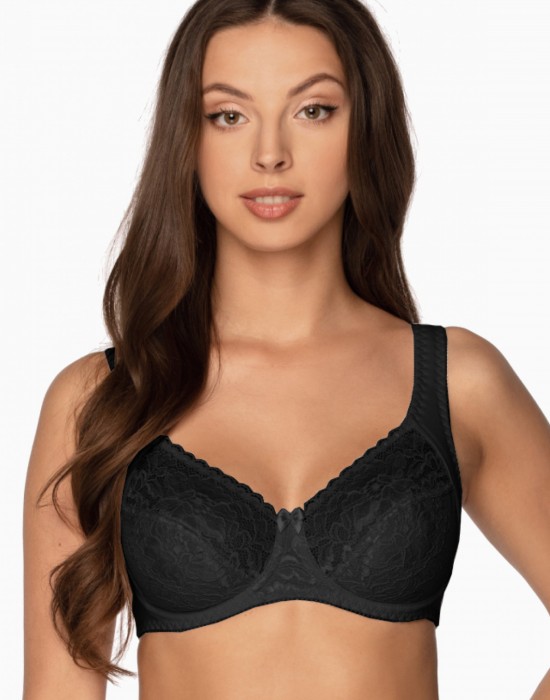 Сутиен с меки чашки в черен цвят ARABELA 1160 - Sabrina.bg