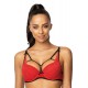 Сутиен с повдигащ ефект в червен цвят LOREN M-3636/11 - Sabrina.bg