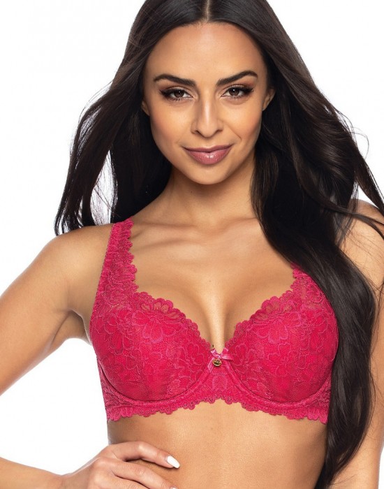Сутиен с полуподплатени чашки в розов цвят CARMELA M-053/22 - Sabrina.bg