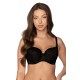 Сутиен с подплатени чашки в черен цвят MICAELA 2 758 - Sabrina.bg