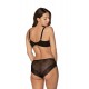 Сутиен с подплатени чашки в черен цвят MICAELA 2 758 - Sabrina.bg