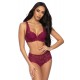 Сутиен с полуподплатени чашки в цвят бордо CARMELA M-053/22 - Sabrina.bg