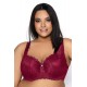 Макси сутиен с полуподплатени чашки в цвят бордо CARMELA M-053/22 - Sabrina.bg