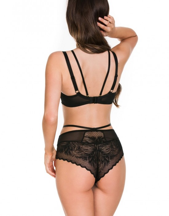 Сутиен с меки чашки в черен цвят ONYX 19162 - Sabrina.bg