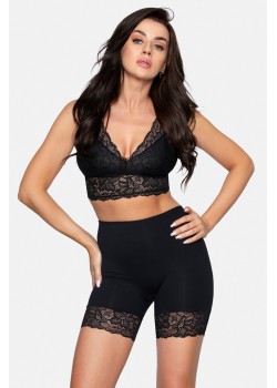 Къс дамски клин в черен цвят BBL188