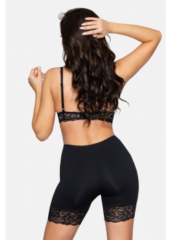 Къс дамски клин в черен цвят BBL188