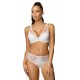 Сутиен с повдигащ ефект в бял цвят ESTELLE M-0198/11 - Sabrina.bg