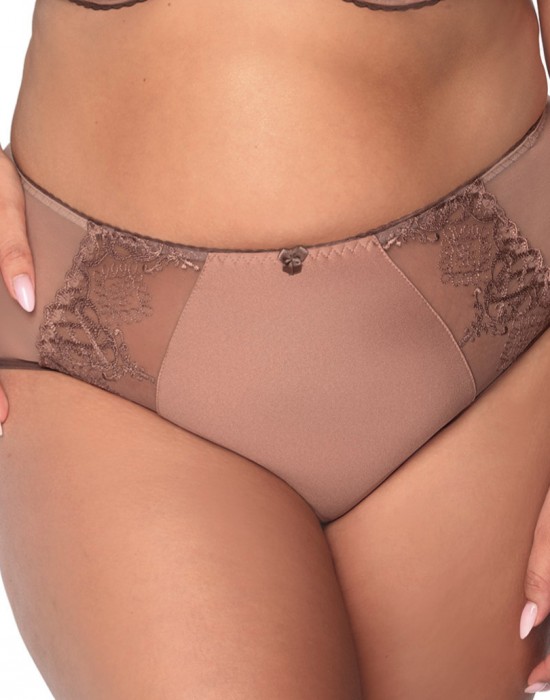 Макси бикини в кафяв цвят ELANA 1107 - Sabrina.bg