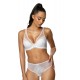 Бикини с тюл в бял цвят ESTELLE F-0198/5 - Sabrina.bg