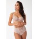Сутиен с меки чашки в бежов цвят Emine K770 - Sabrina.bg