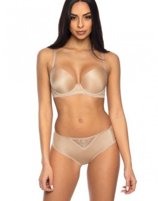 Дантелени бикини в бежов цвят JENNIFER II F-0155/5/1 - Sabrina.bg