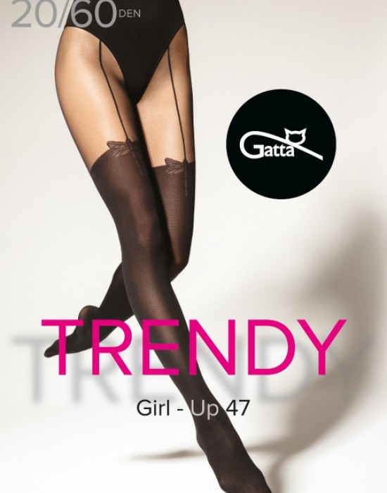 Черни чорапогащи Girl Up 47 - Sabrina.bg