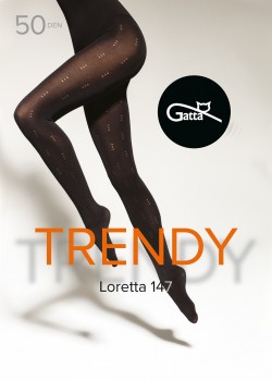 Черни чорапогащи Loretta 147 50DEN