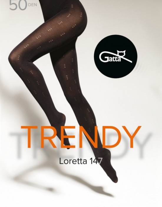 Черни чорапогащи Loretta 147 50DEN - Sabrina.bg
