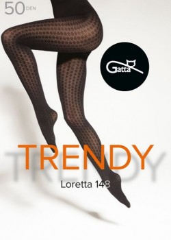 Черни чорапогащи Loretta 148 50DEN
