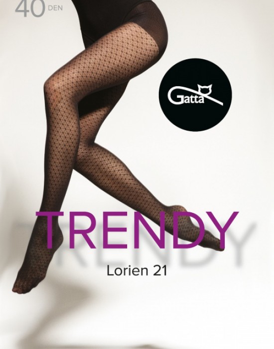 Черни чорапогащи Lorien 21 40DEN - Sabrina.bg