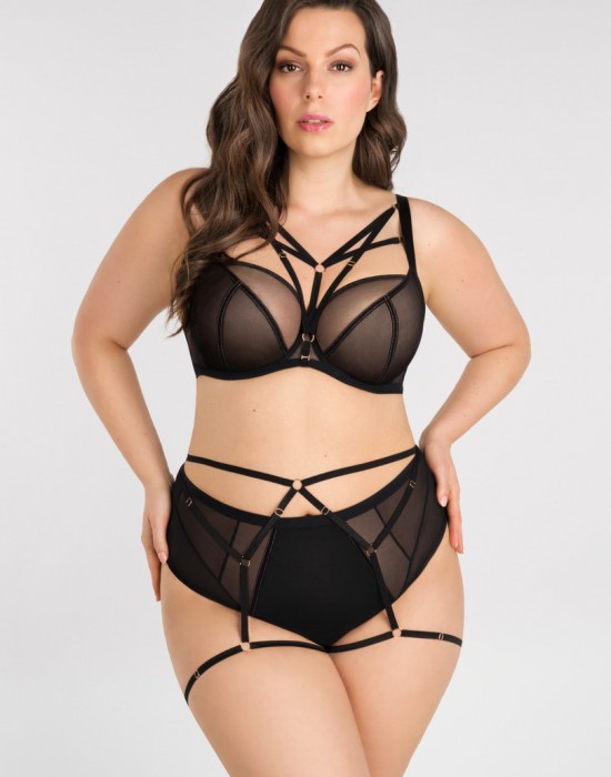 Секси сутиен в черен цвят K824 BIG JUST BLACK - Sabrina.bg