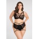 Секси сутиен в черен цвят K824 BIG JUST BLACK - Sabrina.bg