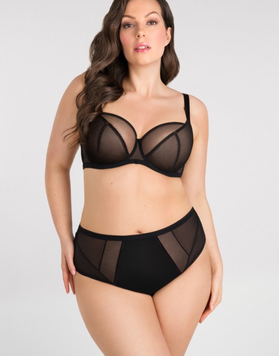 Секси сутиен в черен цвят K824 BIG JUST BLACK - Sabrina.bg