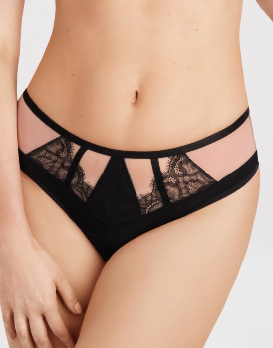 Секси бразилиани в черен цвят K836 BLACK TO BLACK - Sabrina.bg