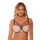 Полуподплатен сутиен в бежов цвят Leonia 1240 - Sabrina.bg