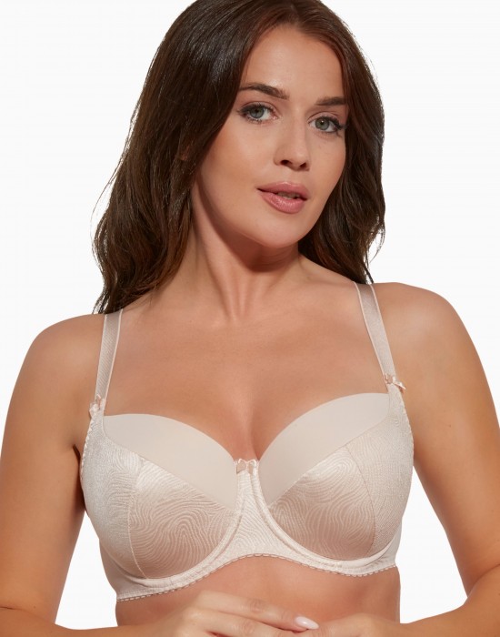 Подплатен сутиен в цвят перла Kate 281 - Sabrina.bg