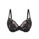 Красив push-up сутиен в черен цвят AMELIA 19202 - Sabrina.bg