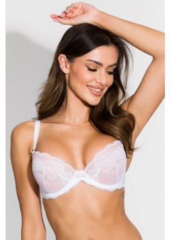 Секси push up сутиен в бял цвят AMELIA 19202