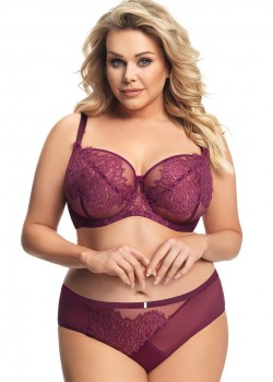 Макси сутиен с меки чашки в лилав цвят PALERMO K641