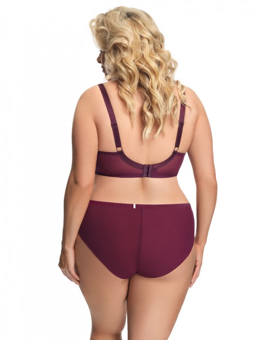 Макси сутиен с меки чашки в лилав цвят PALERMO K641