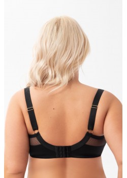Сутиен с мека чашка в черен цвят IDA K900