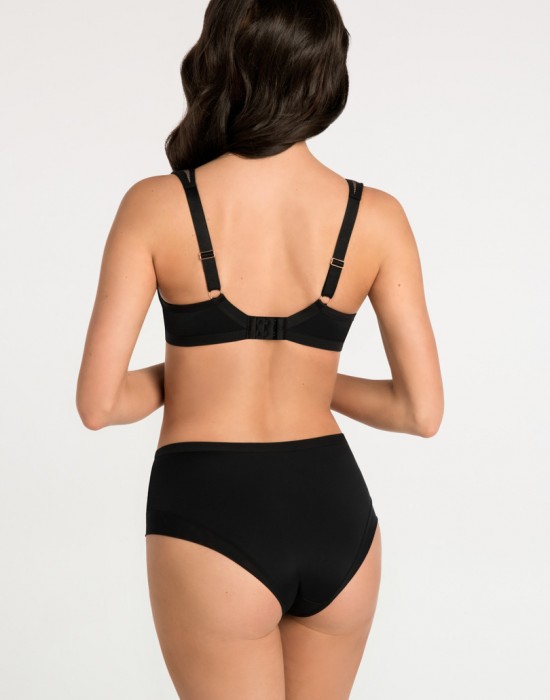 Луксозни бикини в черен цвят LUISSE K442/1