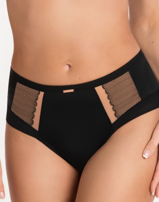 Луксозни бикини в черен цвят LUISSE K442/1