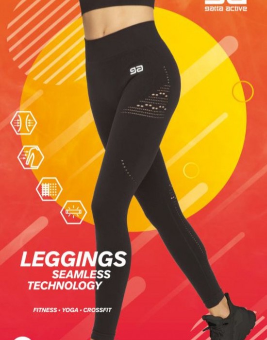 FITNESS дамски спортен клин в черно