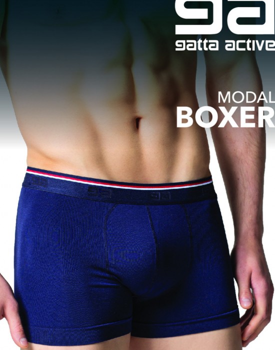 Безшевни мъжки боксерки в черно