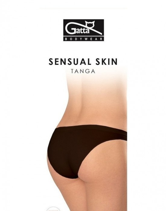 SENSUAL SKIN Бразилиани с висока талия, черни