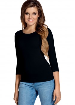 Дамски топ Bluzka-Manati-34-Czarna-Czarny