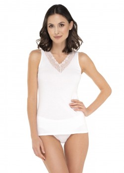 Дамски топ Koszulka-Antonina-Biaa-Biay