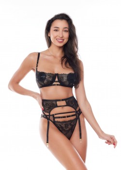 Секси Комплект Komplet-Daisy-Set-Black