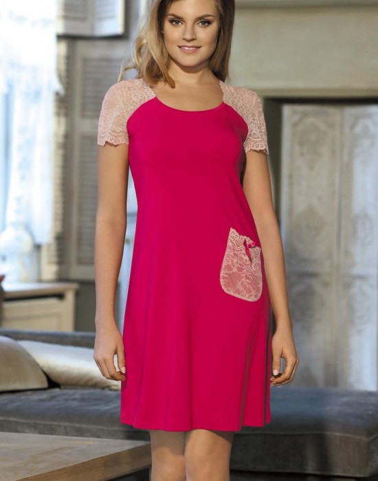 Нощница Koszulka-Linet-Jasny-rubin-Jasny-Rubin