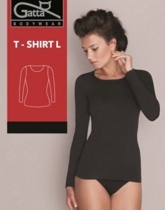 Дамски топ T-shirt-Koszulka-L-White