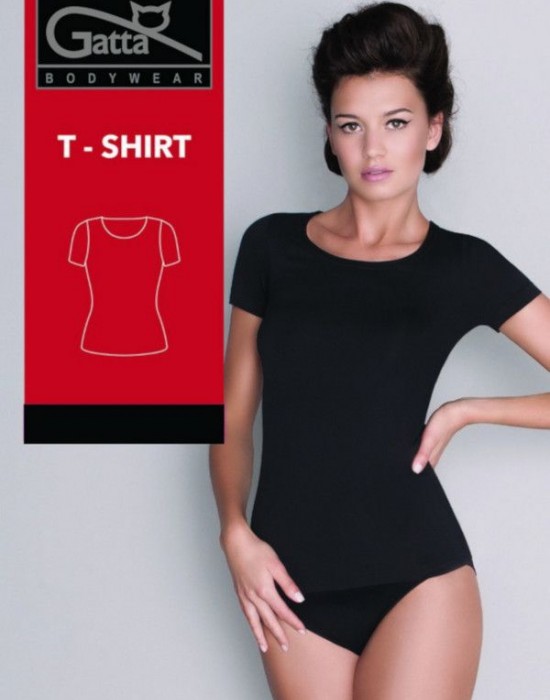 Дамски топ T-shirt-Koszulka-White