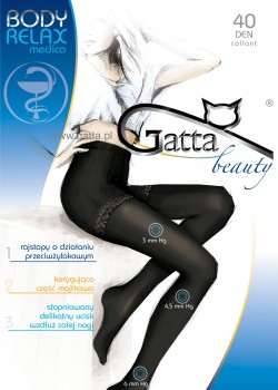 Чорапогащник Rajstopy-Body-Relax-Medica-40-Den-Visone