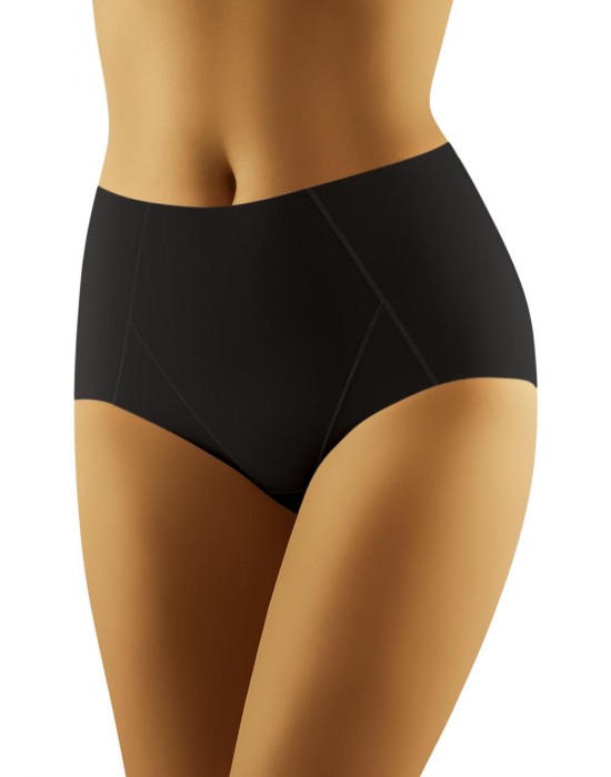 Бикини с висока талия Figi-Superia-Czarne-Czarny