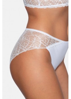 BBL182 нежни бикини, бял цвят