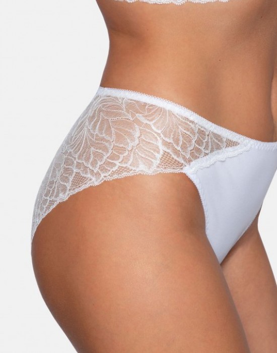 BBL182 нежни бикини, бял цвят