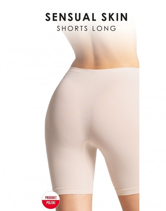 Безшевно бельо Bermudy-Shorts-Long-Sensual-Black