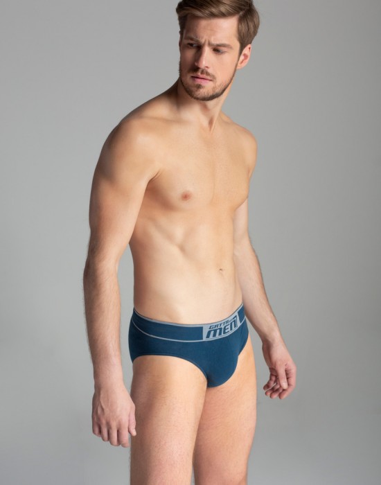Мъжки слип Bielizna Męska - Slip Cotton CZARNY