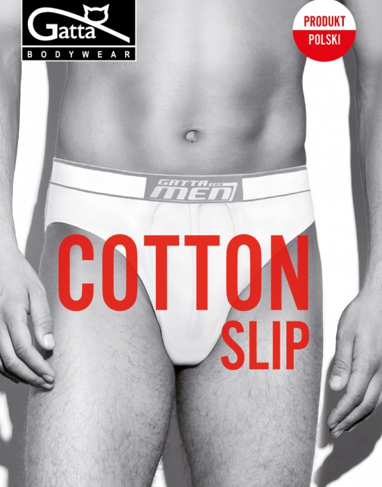 Мъжки слип Bielizna Męska - Slip Cotton CZARNY