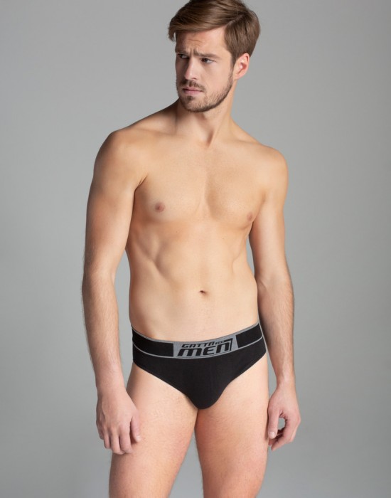 Мъжки слип Bielizna Męska - Slip Cotton NAVY 2